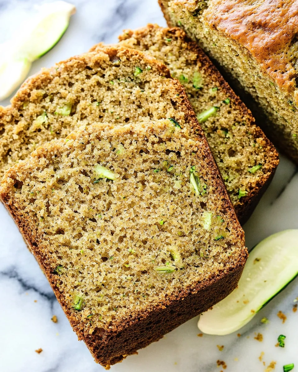 Healthy Zucchini Bread