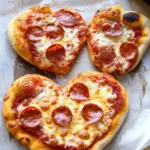 Heart-Shaped Pizza