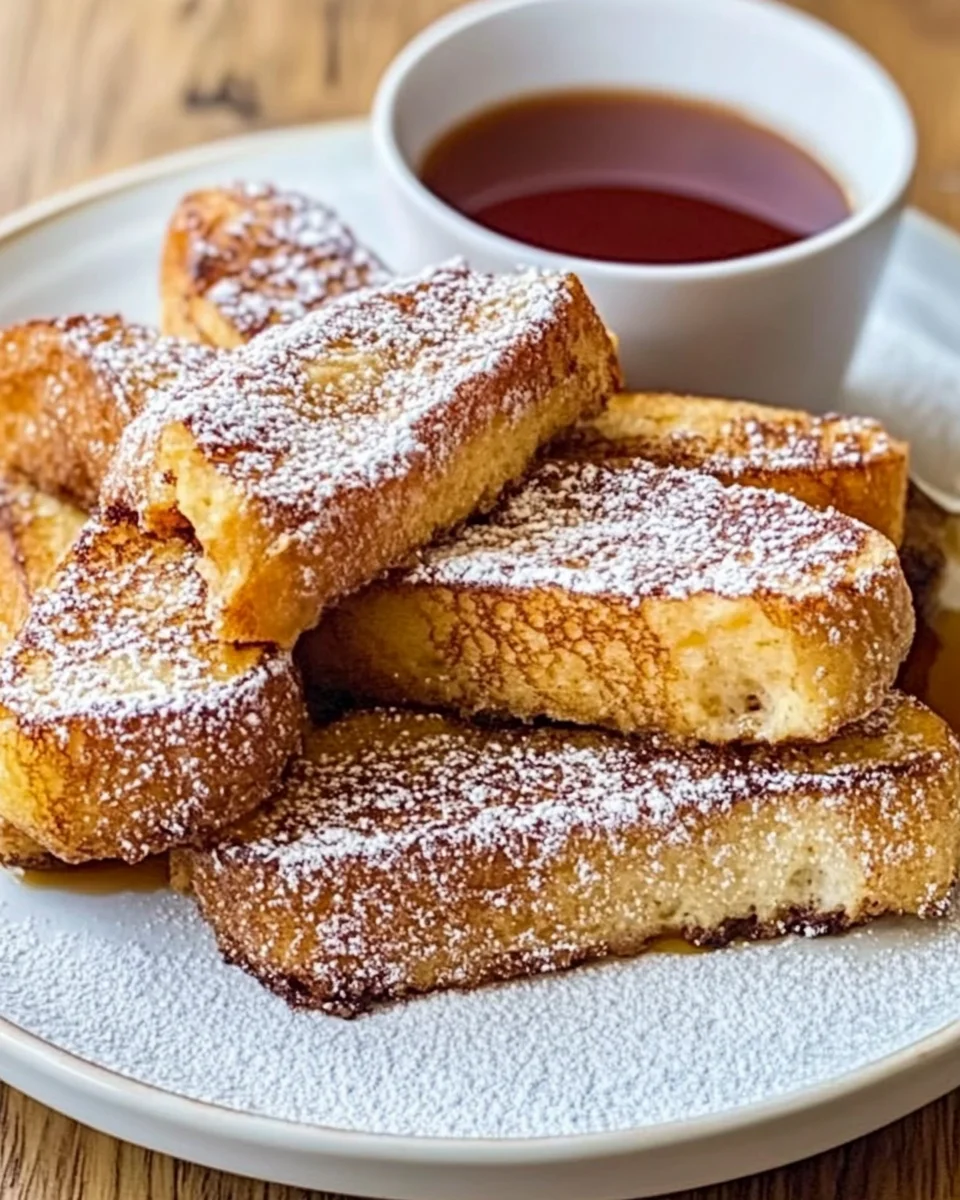 Homemade French Toast Sticks