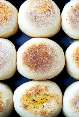 Homemade Sourdough English Muffins