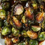 Honey Balsamic Brussels Sprouts