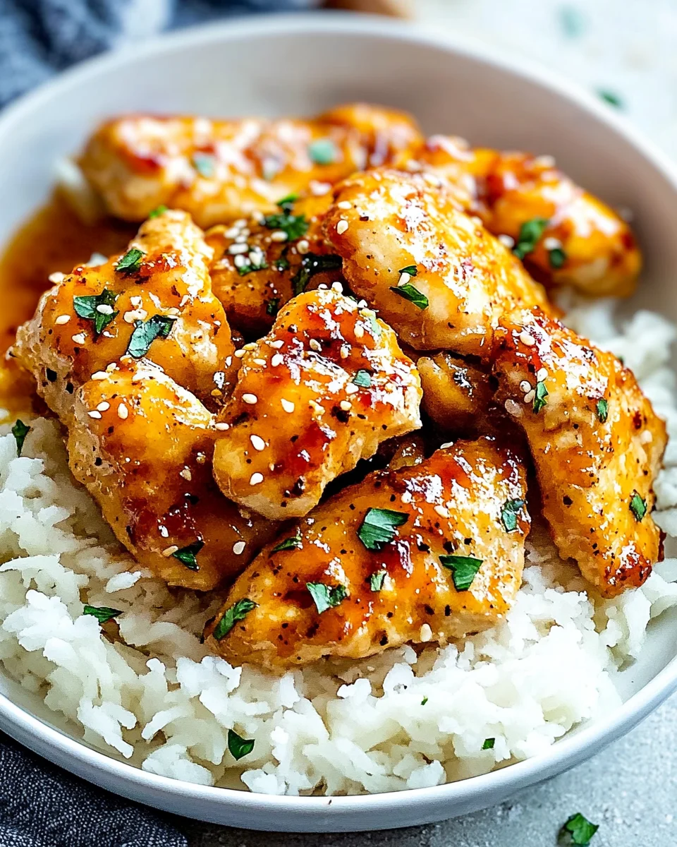 Honey Butter Garlic Chicken