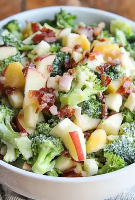 Honeycrisp Apple and Broccoli Salad