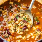 Italian Pasta Fagioli Soup