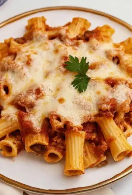 Italian Sausage Baked Ziti