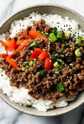 Korean Ground Beef Bowl