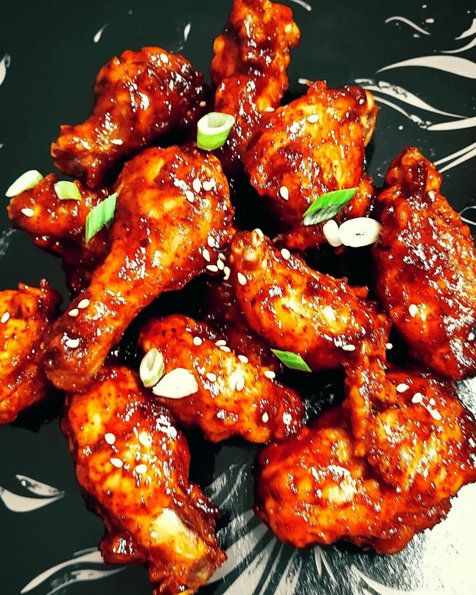 Korean Spicy and Sweet Fried Chicken
