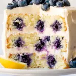 Lemon Blueberry Layer Cake