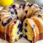 Lemon Blueberry Pound Cake