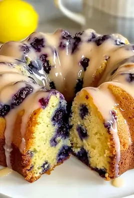 Lemon Blueberry Pound Cake