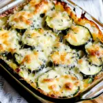 Low-Carb Easy Cheesy Zucchini Bake