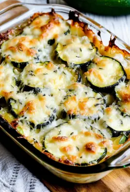 Low-Carb Easy Cheesy Zucchini Bake