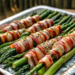 Low Carb Bacon Wrapped Asparagus