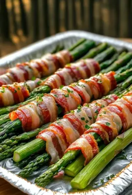 Low Carb Bacon Wrapped Asparagus