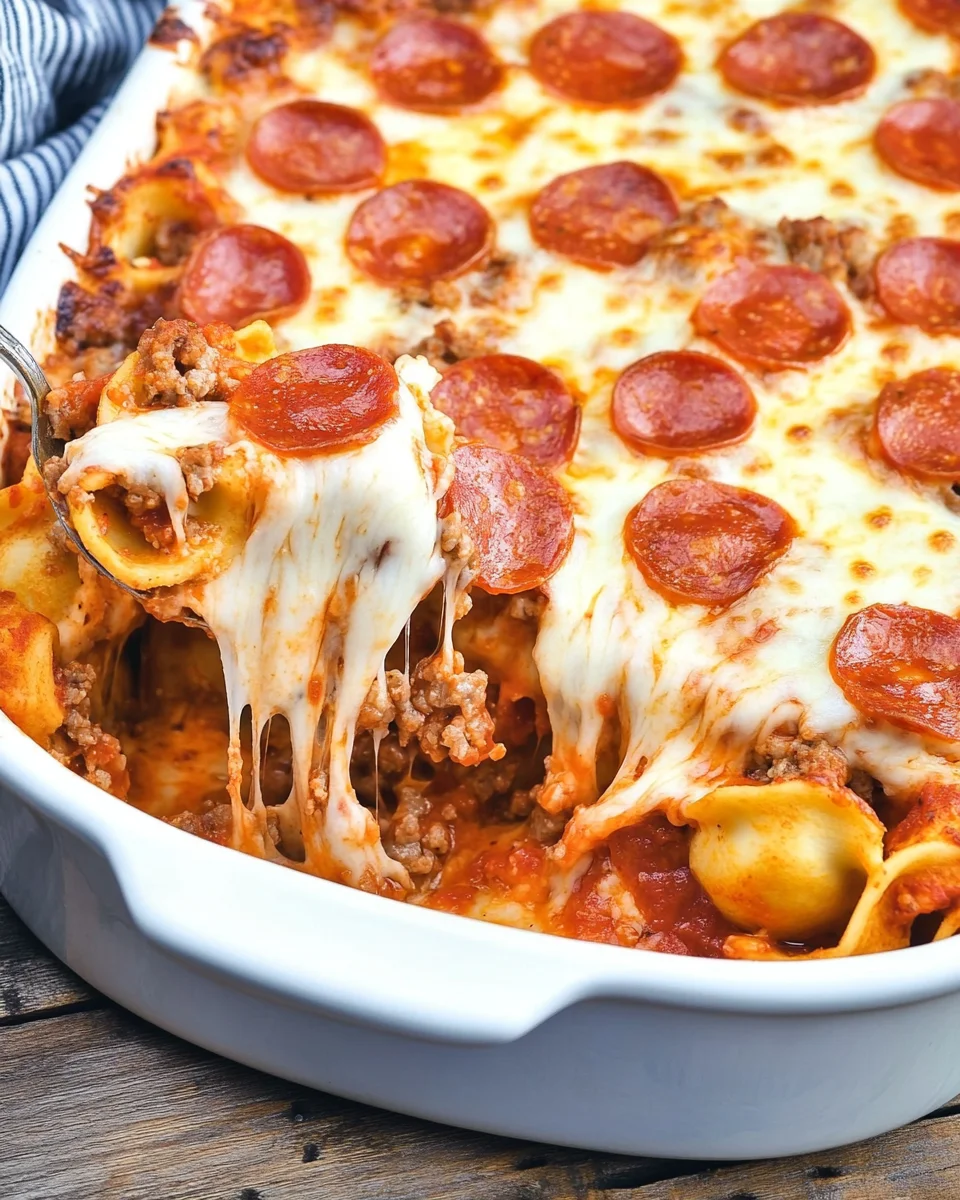 Meat Lover’s Pizza Casserole