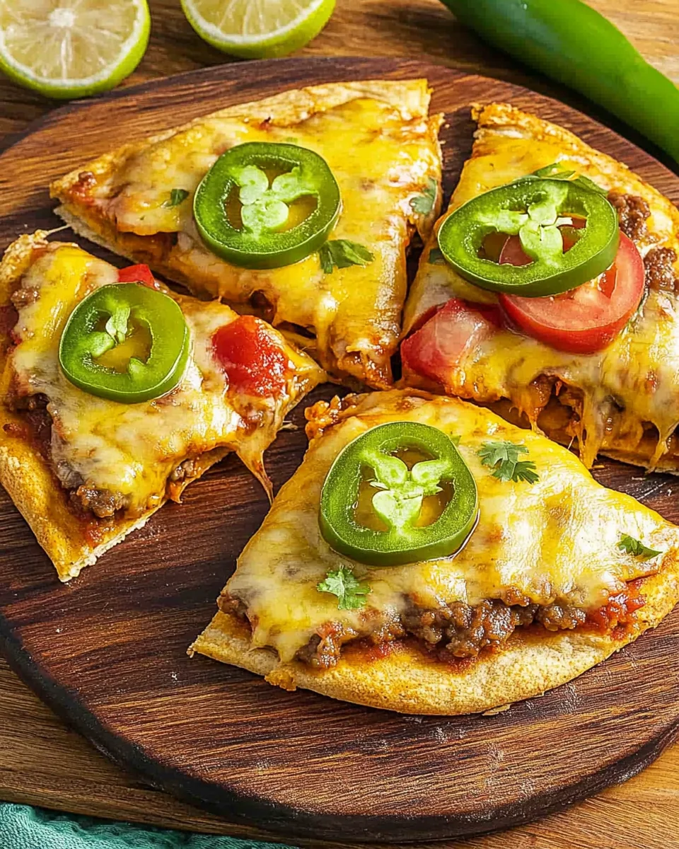 Mexican Pizza Recipe