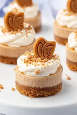 Mini Biscoff Cheesecakes