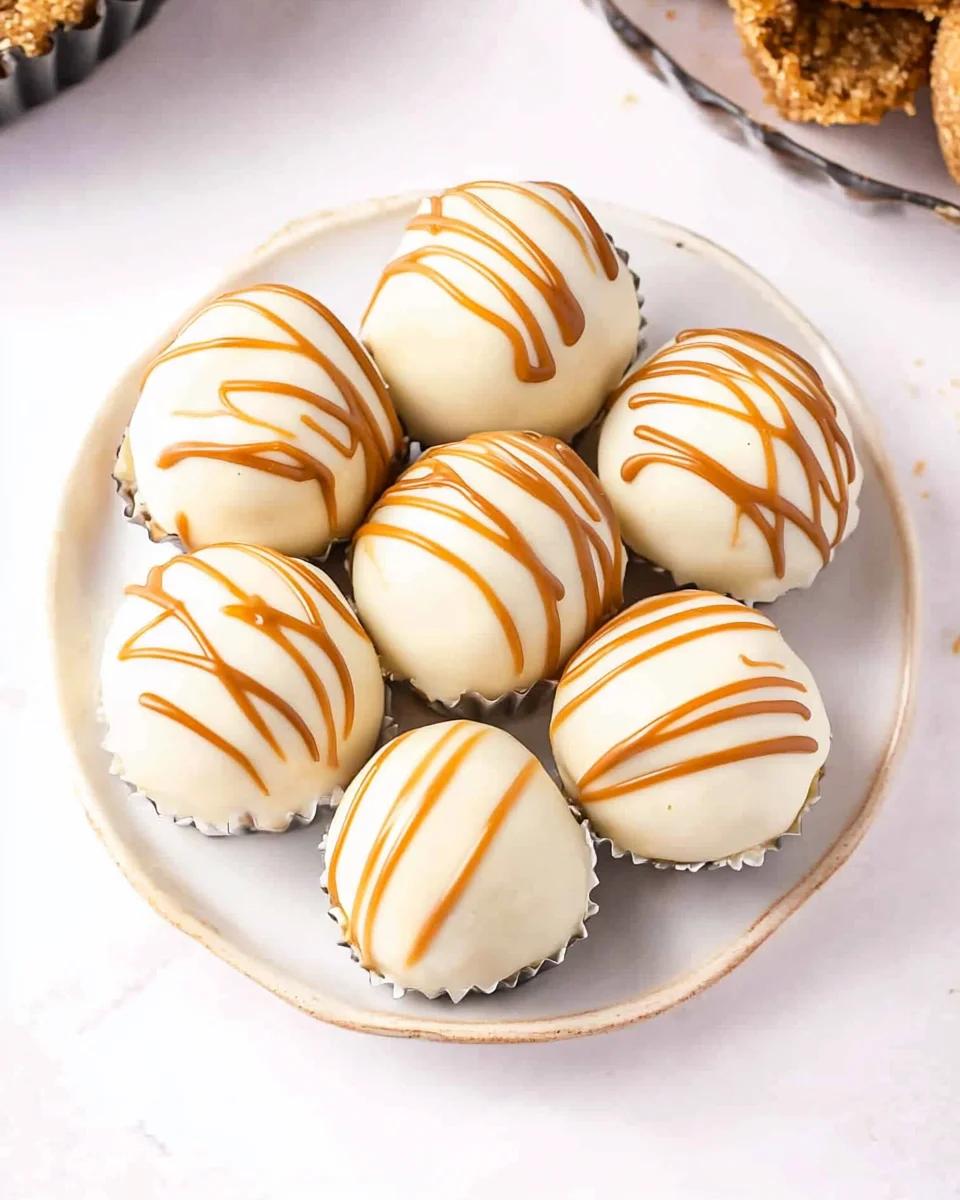 No-Bake Biscoff Cookie Truffles