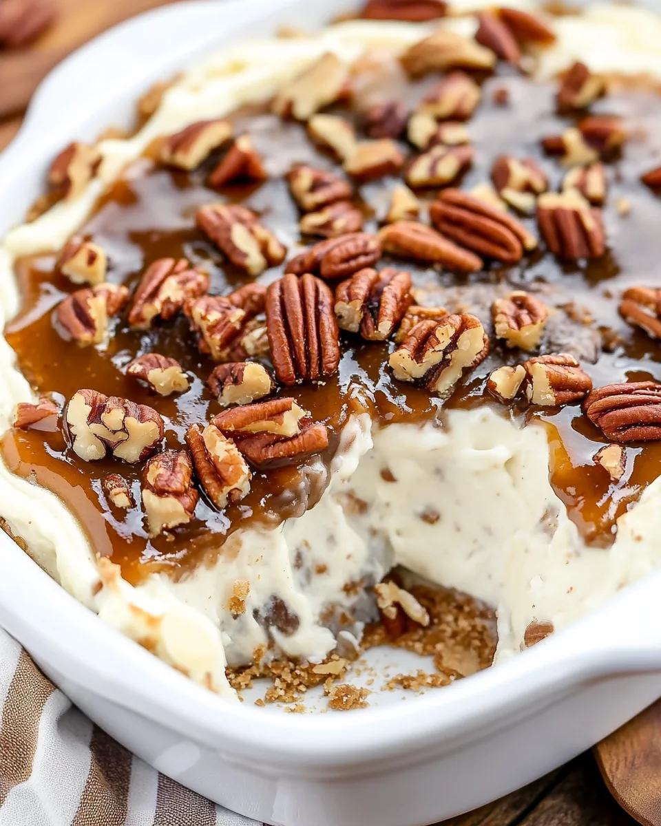 No Bake Pecan Pie Dip