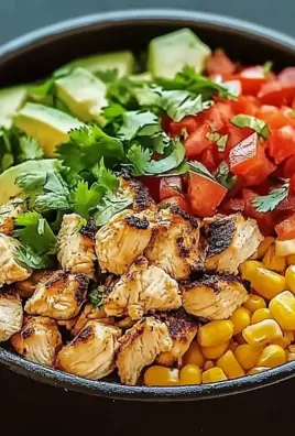 One Pan Chicken Burrito Bowl