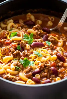 One Pot Chili Mac
