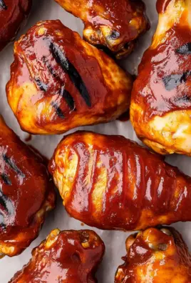 Oven Baked BBQ Chicken Drumsticks