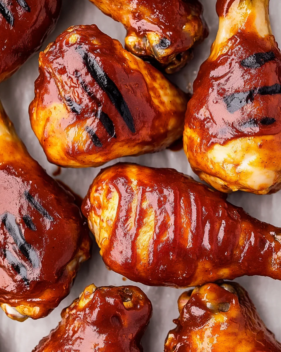 Oven Baked BBQ Chicken Drumsticks