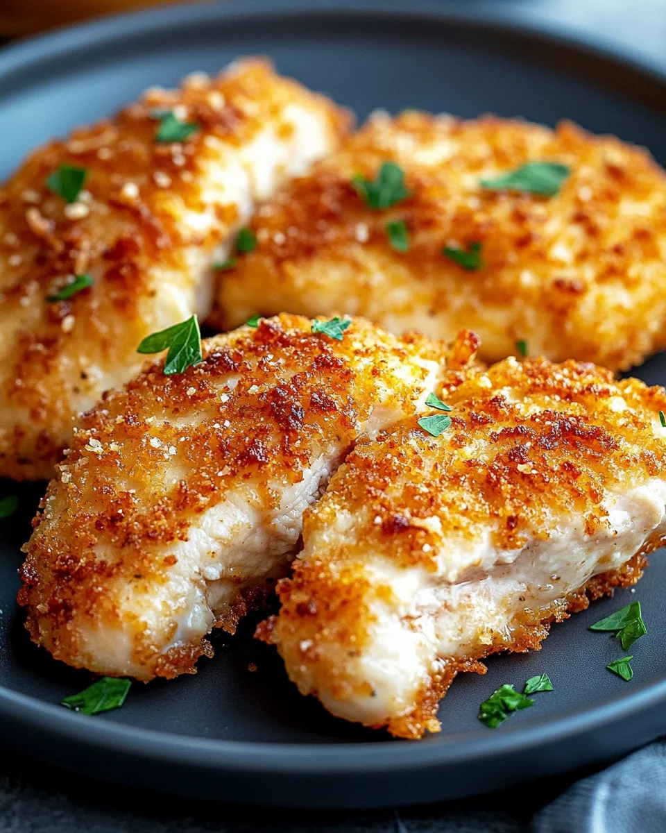 Parmesan Crusted Chicken