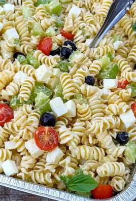 Pasta Salad For A Crowd