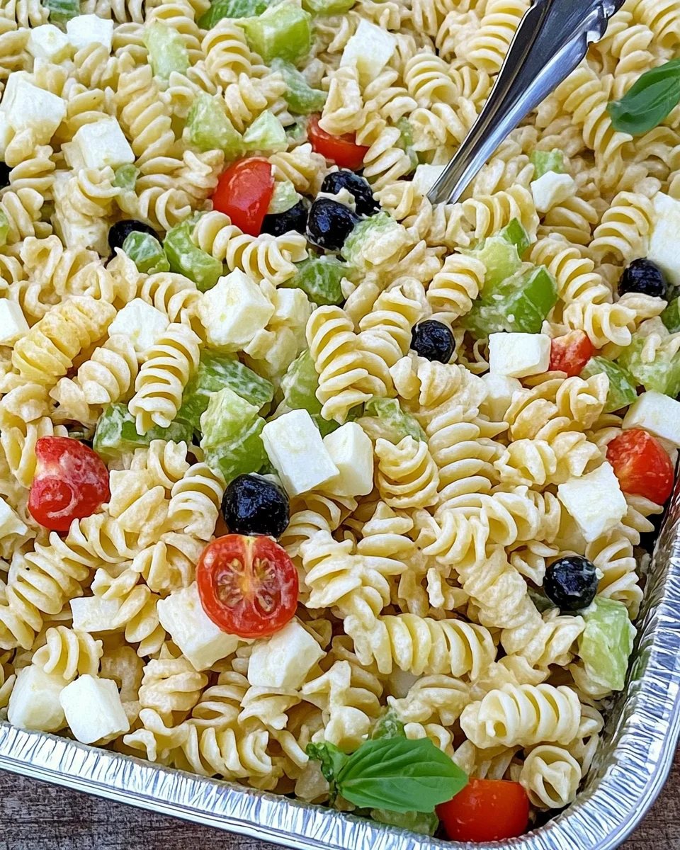 Pasta Salad For A Crowd