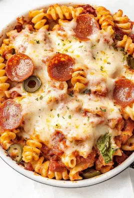 Pizza Pasta Casserole