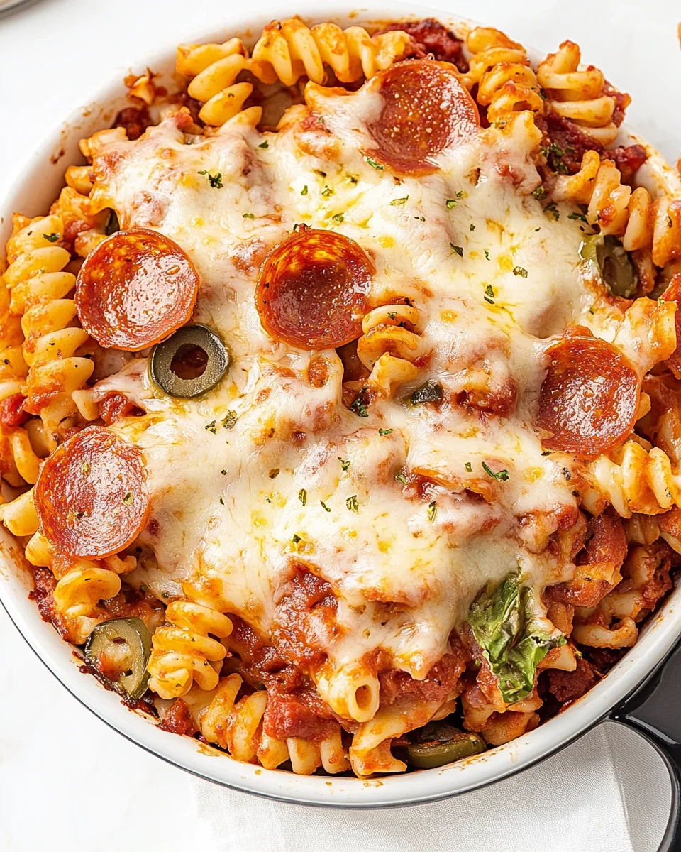 Pizza Pasta Casserole