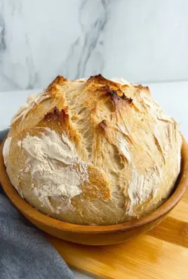Quick and Easy No-Knead Bread