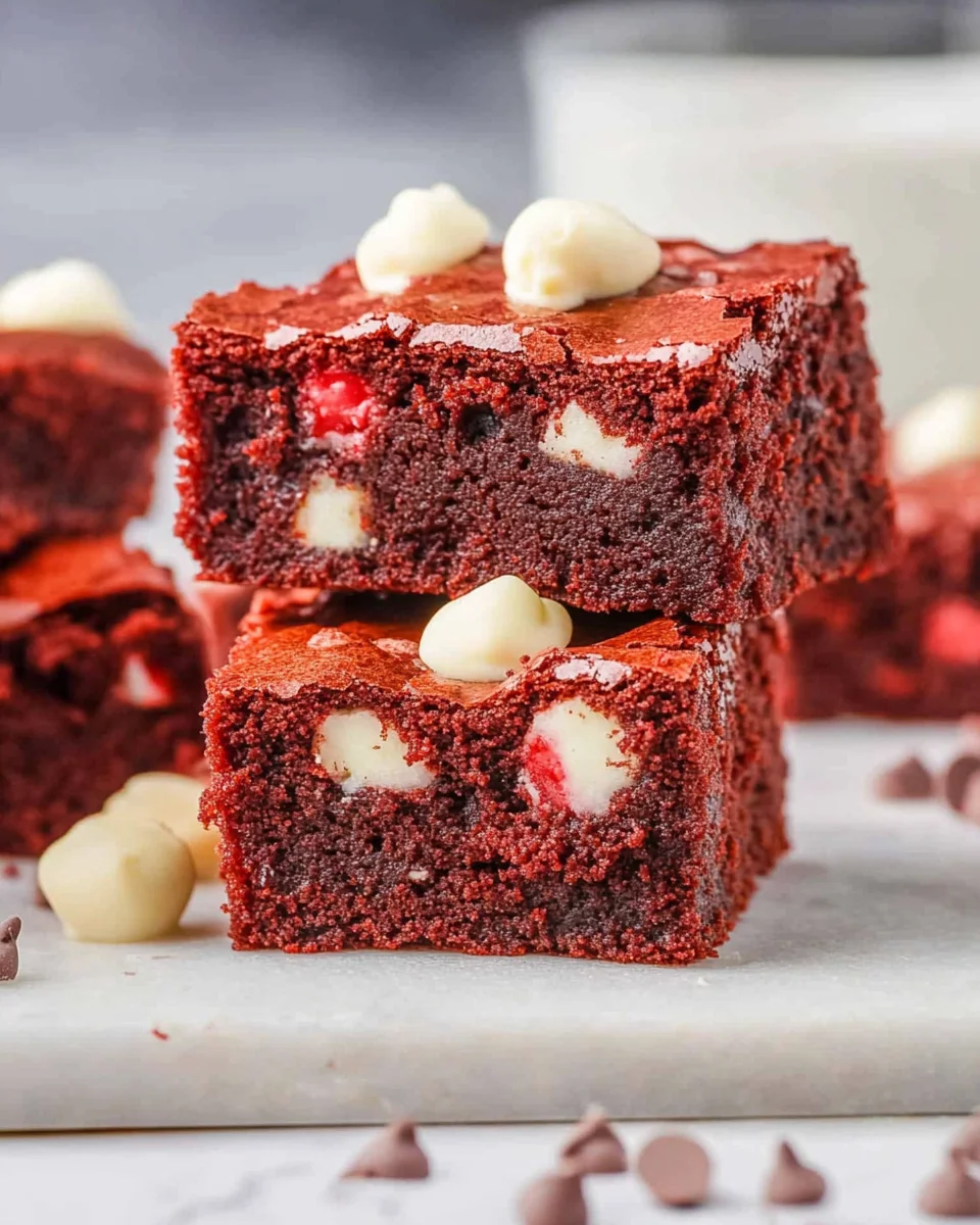Red Velvet Brownies