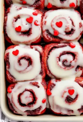Red Velvet Cinnamon Rolls