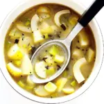 Rustic Potato Leek Soup