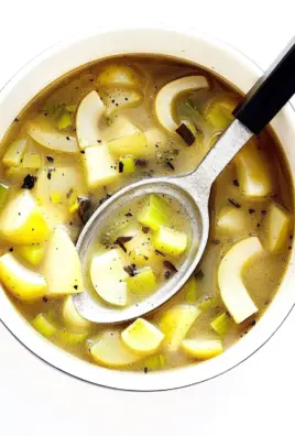 Rustic Potato Leek Soup