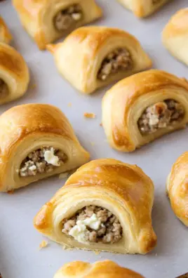 Sausage Cream Cheese Crescent Rolls