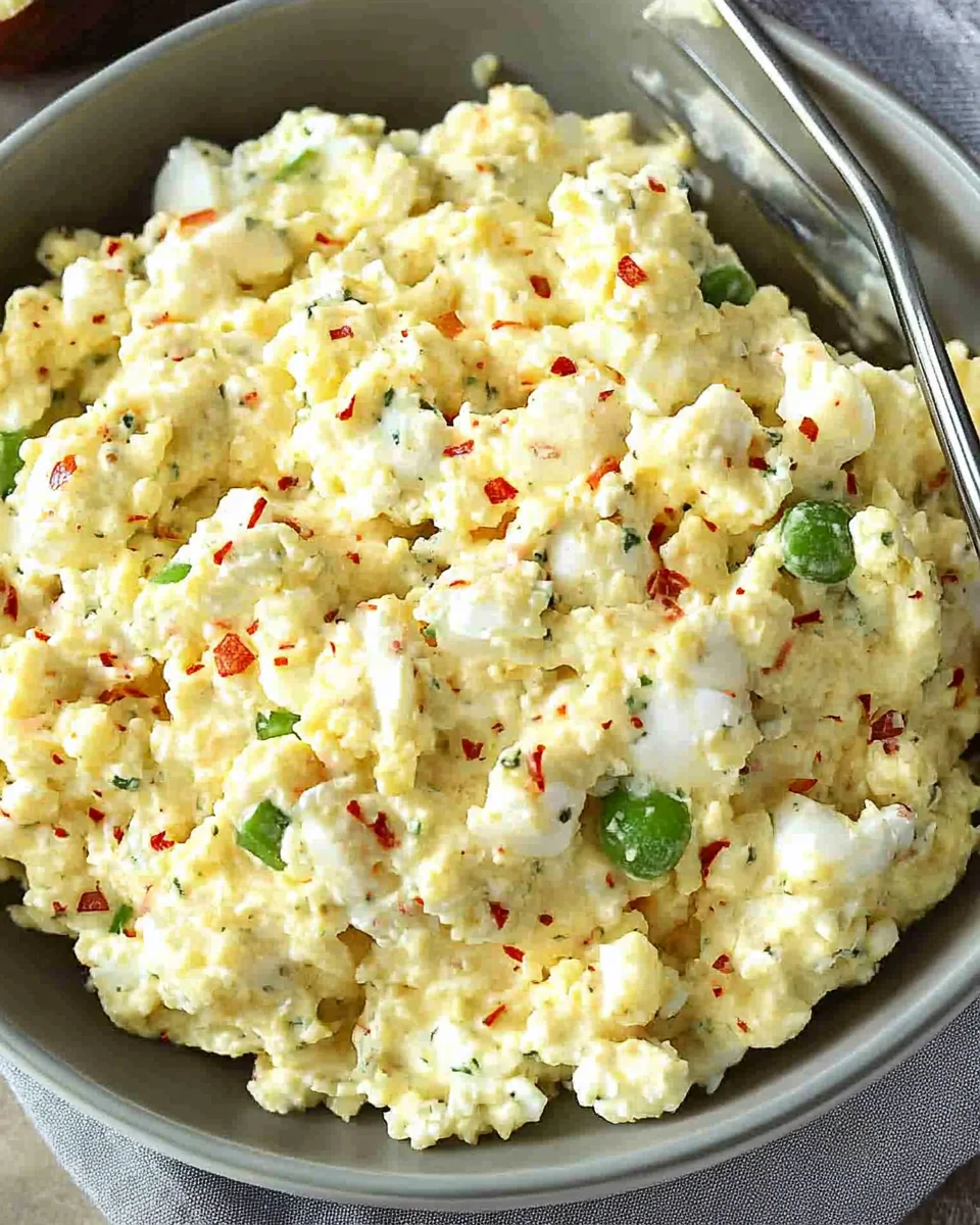 Simple Cottage Cheese Egg Salad