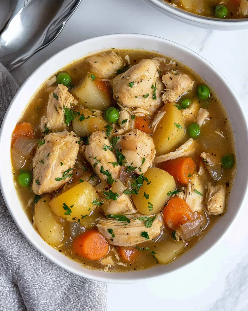 Slow Cooker Chicken Stew