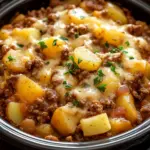Slow Cooker Cowboy Potato Casserole