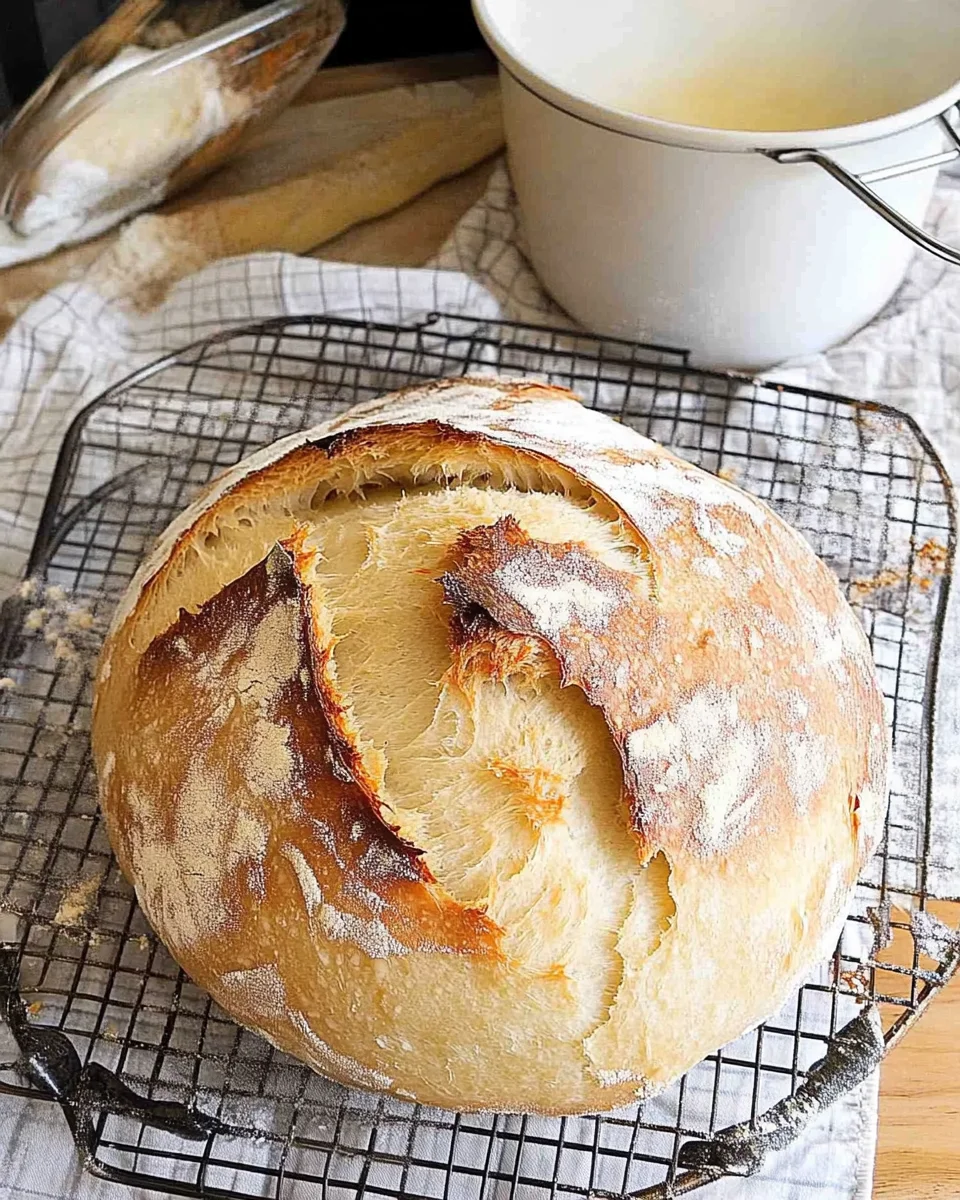 Speedy Same Day Sourdough Bread Recipe