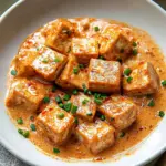 Spicy Tofu with Creamy Coconut Sauce