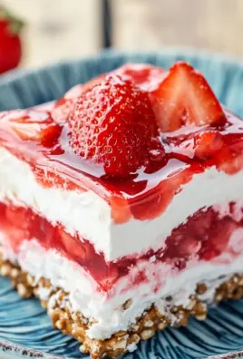Strawberry Pretzel Jello Salad