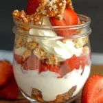 Strawberry Pretzel Salad Parfaits