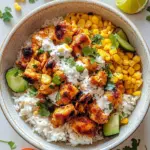 Street Corn Chicken Rice Bowl