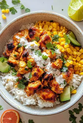 Street Corn Chicken Rice Bowl
