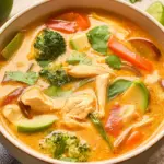 Thai Coconut Curry Chicken Soup