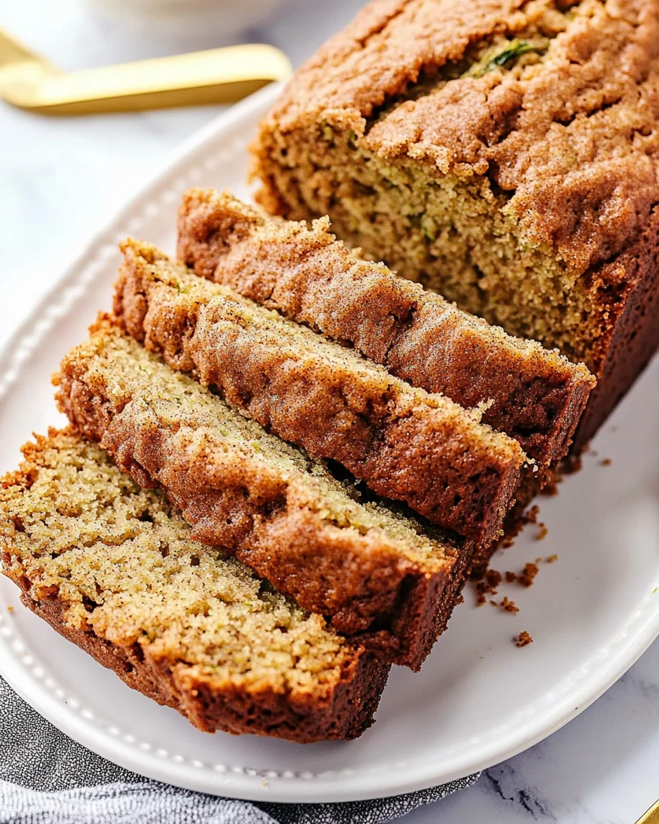 The Best Snickerdoodle Zucchini Bread