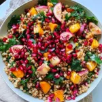 Winter Pomegranate and Grain Salad